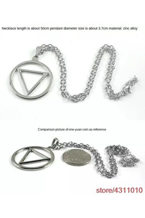 Anime Cosplay Naruto Shippuden Hidan Jashin Charm Kolye