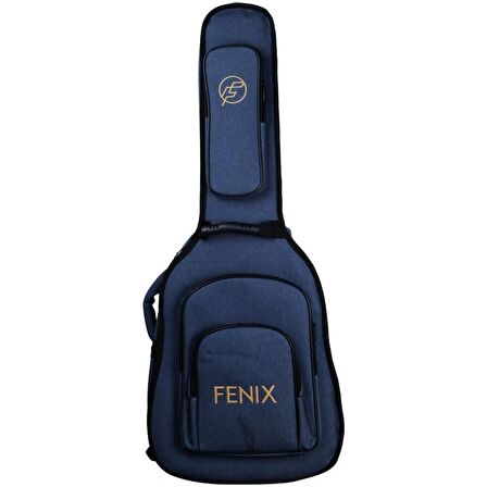 Fenix Lux Elektro Gitar Gigbag (Mavi)