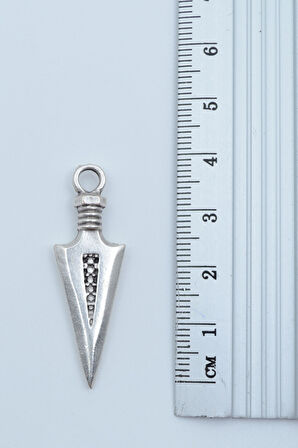 2'li Ok Ucu Triagle Kartal Melek Kanat Gümüş Kaplama Kolye Seti