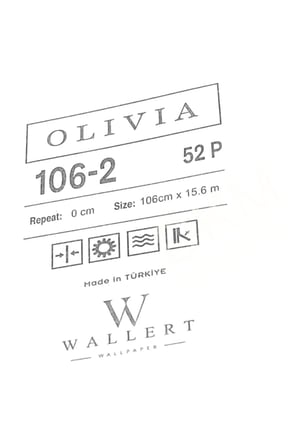 hareli lüks duvar kağıdı 106-2 | wallert olivia, gri, kağıt taban taban + vinil kaplama - 16.5 m²