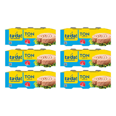 Tada Ayçiçek Yağlı Ton Balığı 3x75 Gr x 6 Adet