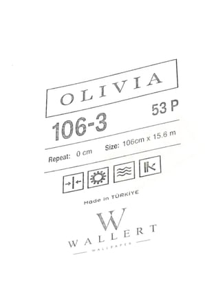hareli lüks duvar kağıdı 106-3 | wallert olivia, vizon, kağıt taban taban + vinil kaplama - 16.5 m²