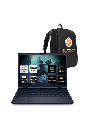 Alienware 16X Aurora Ultra 7 255HX 40GB 512GB SSD RTX5060/8GB 16" QHD+ FDOS Gaming Laptop