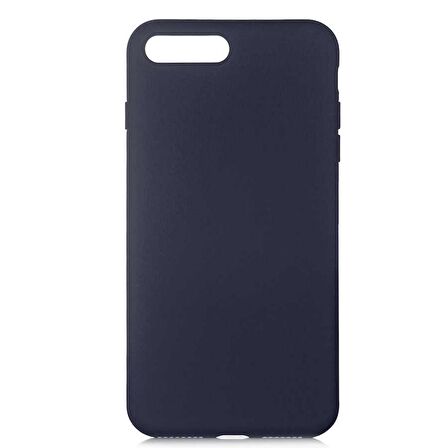 Gpack Apple iPhone 8 PLUS Kılıf LSR Lansman Görünüm İçi Süet Silikon