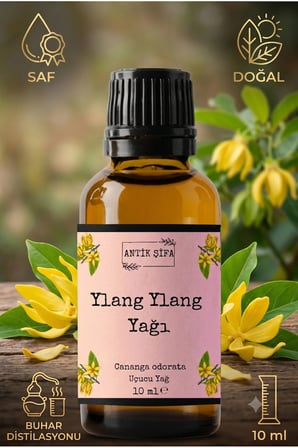  ylang ylang uçucu yağı - 10 ml buhurdanlık yağı ylang ylang yağı