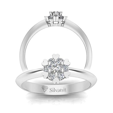 0,17 Karat Pırlanta Fantezi Yüzük