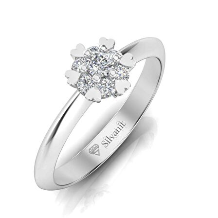 0,17 Karat Pırlanta Fantezi Yüzük