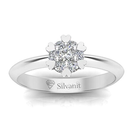 0,17 Karat Pırlanta Fantezi Yüzük