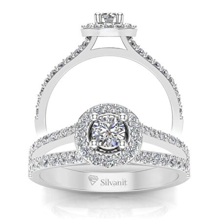 0,60 Karat Pırlanta Fantezi Yüzük