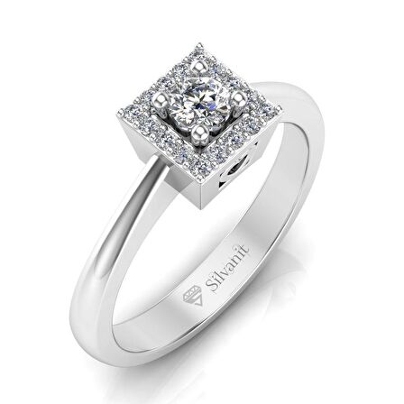 0,20 Karat Pırlanta Fantezi Yüzük