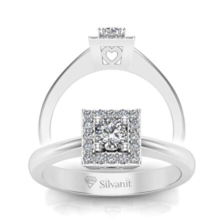 0,20 Karat Pırlanta Fantezi Yüzük