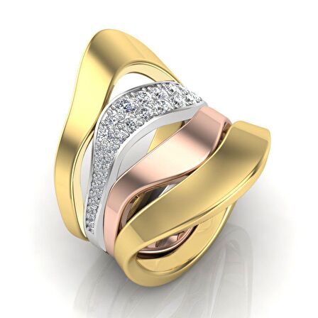 0,60 Karat Pırlanta Fantezi Yüzük