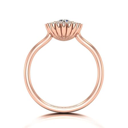 0,50 Karat Pırlanta Fantezi Yüzük