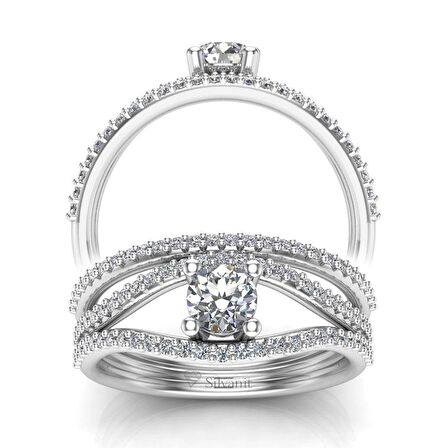 0,60 Karat Pırlanta Fantezi Yüzük