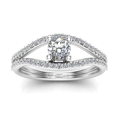 0,50 Karat Pırlanta Fantezi Yüzük