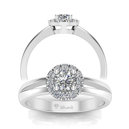 0,42 Karat Pırlanta Fantezi Yüzük