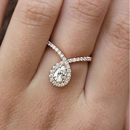 0,50 Karat Pırlantalı  Yüzük