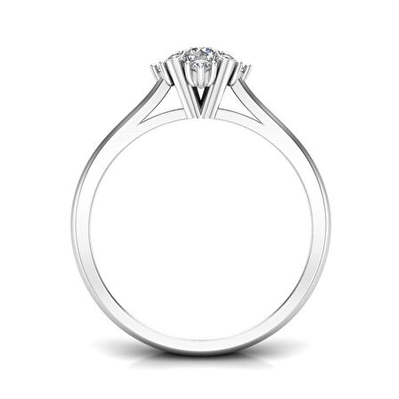 0,25 Karat Pırlanta Fantezi Star Yüzük