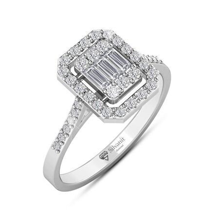 Baget Pırlanta Yüzük