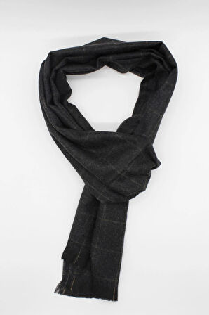 Siyah Desenli Kaşkol 1067245106_003