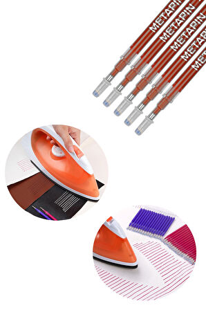 Metapin Isı ile Silinebilen Uçan Refill Kalem İçi Kırmızı (0.7 mm) - 50 Adet