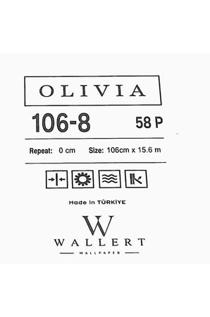 hareli lüks duvar kağıdı 106-8 | wallert olivia, bej, kağıt taban taban + vinil kaplama - 16.5 m²