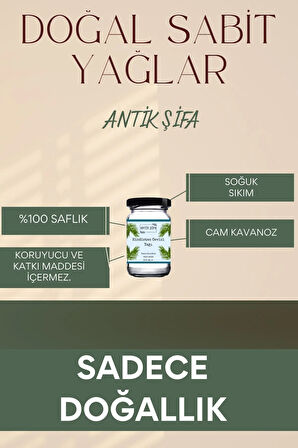 %100 Saf Hindistan Cevizi Yağı - Soğuk Sıkım (2 X 100ML)