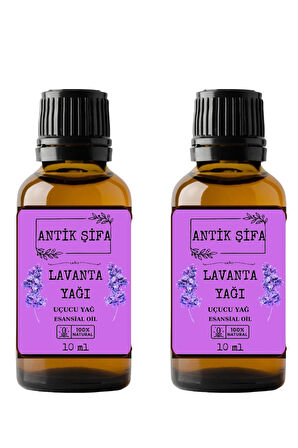 Lavanta Yağı (2 X 10 ML)- %100 Seyreltilmemiş, Doğal Lavanta Uçucu Yağı