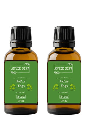%100 Saf Kafur Uçucu Yağ- (2 X 20 ML)