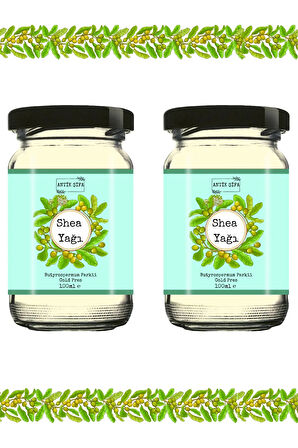 Soğuk Sıkım Shea Yağı %100 Saf (2 X 100 ML)