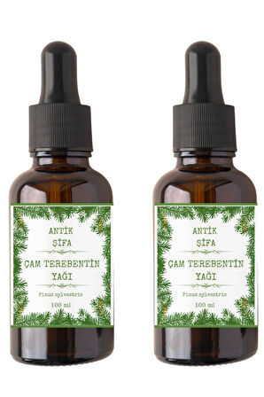 Saf Çam Terebentin Yağı (2X 100 ML)