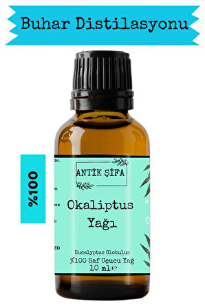%100 Saf Okaliptus Uçucu Yağı - 10 Ml (seyreltilmemiş)