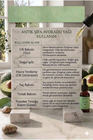 Shea Yağı (40 ml) +Avokado yağı (20 ml) - Doğal Saf Soğuk Sıkım Yağ Seti Karite Butter