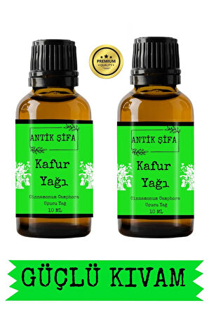 %100 Saf Kafur Uçucu Yağ - Seyreltilmemiş (2 X 10 Ml)