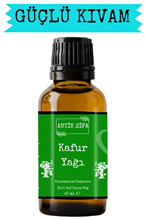 %100 Saf Kafur Uçucu Yağ ( Essential Oil ) - 20 ml