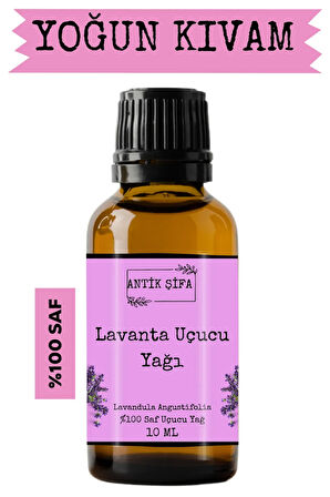 Lavanta Yağı (10 ML) - %100 Seyreltilmemiş, Doğal Seyreltilmemiş Lavanta Uçucu Yağı
