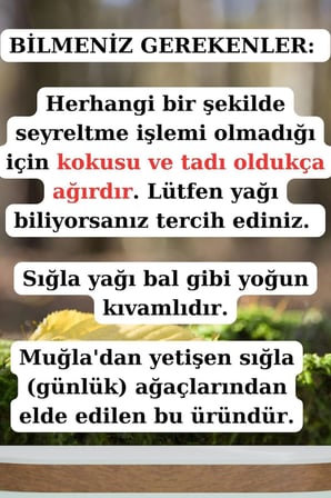 Sığla Yağı 100 ml - Doğal Günlük Yağı Köyceğiz