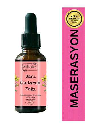 Sarı Kantaron Yağı - 100 ml (%100 SEYRELTİLMEMİŞ, DOĞAL)