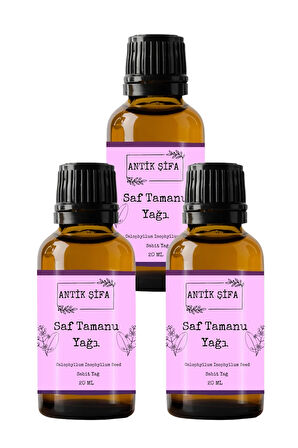 %100 Saf Tamanu Yağı - (3 X 20 ml)