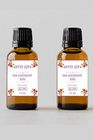 %100 Saf Nar Çekirdeği Yağı - (2 X 20 Ml)