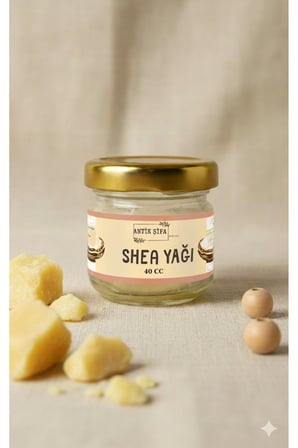 Shea Yağı (40 ml) +Argan yağı (20 ml) - Doğal Saf Soğuk Sıkım Yağ Seti Karite Butter