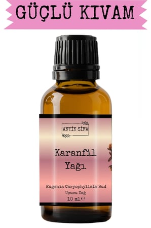  karanfil yağı 10 ml - doğal karanfil uçucu yağ