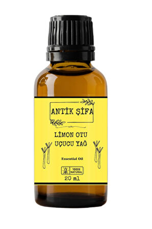 %100 Saf Limon Otu Uçucu Yağı 20 ml