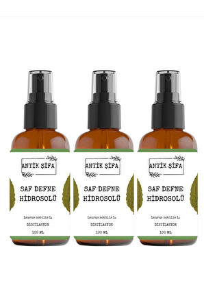 Saf Defne Hidrosolü 300 Ml - (3 X 100 Ml Defne Suyu)