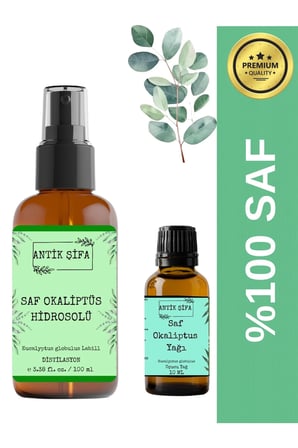 Okaliptus Uçucu Yağı ve Okaliptus Suyu 10 ml + 100 ml