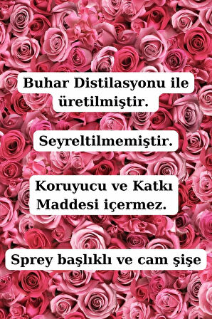 Gül Suyu Ve Biberiye Suyu Seti -seyreltilmemiş, Doğal Hidrosolü Seti (2X100ML)