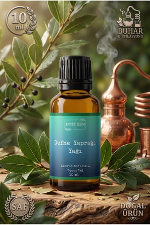 %100 Defne Yaprağı Yağı - (10 ml) Saf Defne uçucu yağı saf doğal