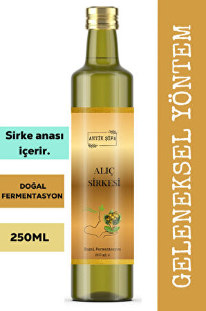 Çam Kozalağı Sirkesi ve Alıç Sirkesi ( 250 ml + 250 ml ) - Doğal Fermente