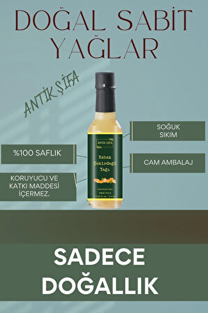 Kabak Çekirdeği Yağı 100ml - %100 Doğal Soğuk Sıkım Pumpkin Seed Oil