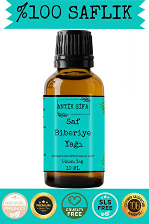 Biberiye Yağı (10 ml)- %100 Saf Seyreltilmemiş Biberiye Uçucu Yağı